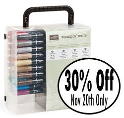 Many Marvelous Markers 30% off November 20 ONLY