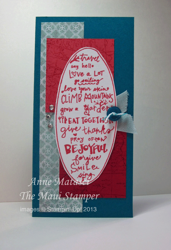 Maui Stamper Spread the Joy handmade cards