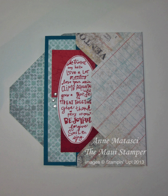 Maui Stamper Spread the Joy handmade cards