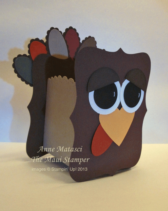 Maui Stamper Thanksgiving Turkey Punch Art