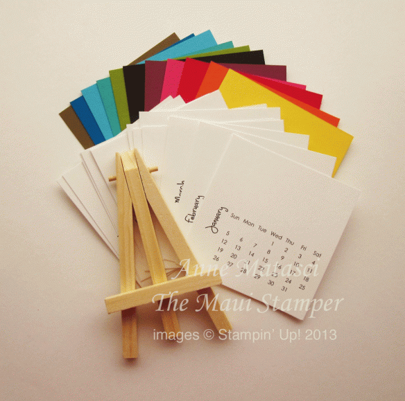Maui Stamper DIY Calendar Kit $8