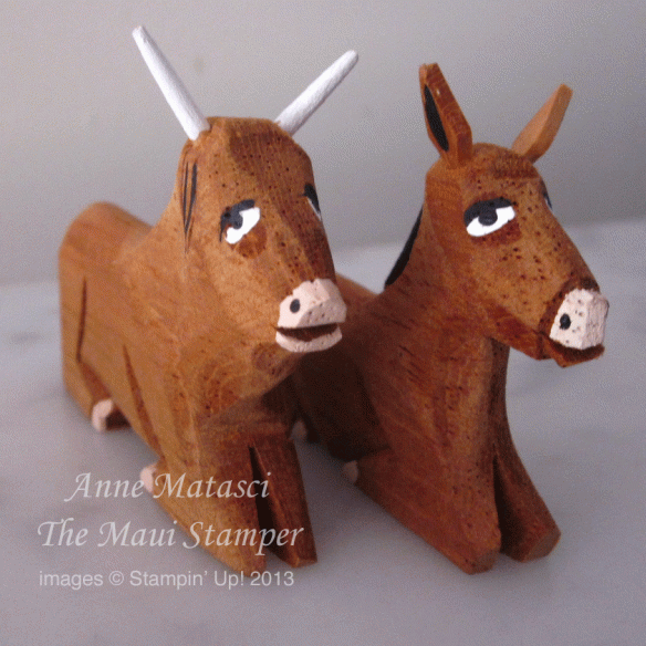 Maui Stamper Nativity Puerto Rican Santos