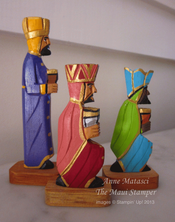 Maui Stamper Nativity Puerto Rican Santos