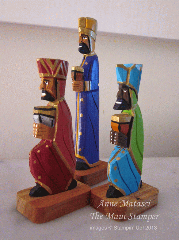 Maui Stamper Nativity Puerto Rican Santos