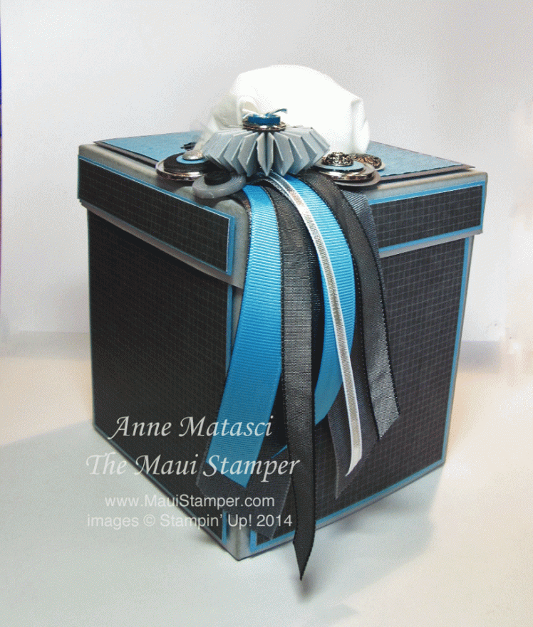 Maui Stamper Manly Tissue Box cover