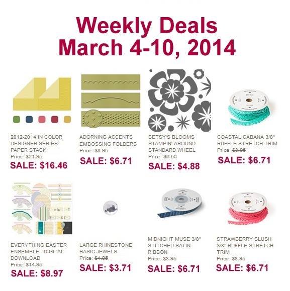 Maui Stamper Stampin' Up! DEALS March 4-10 2014