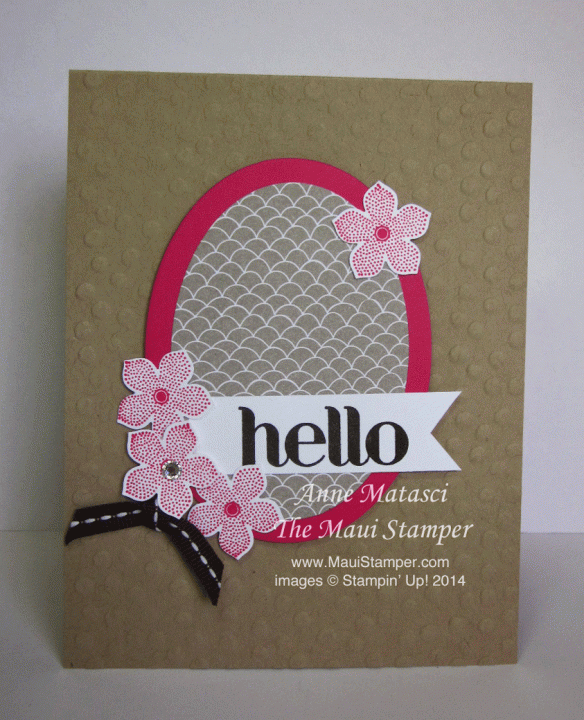 Maui Stamper Petite Petals Hello