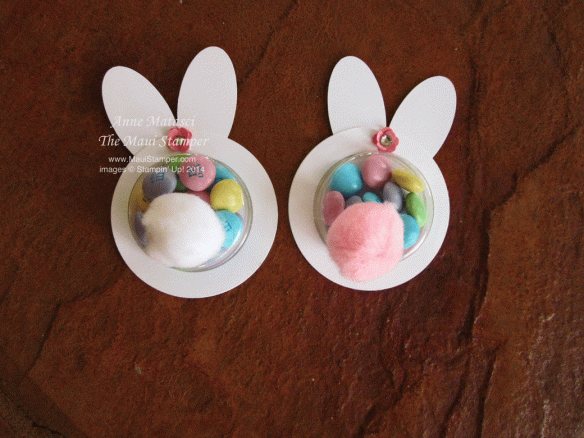 Maui Stamper Circle Treat Cup Bunny Treat Holders