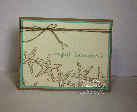 Maui Stamper Dozen Thoughts By the Seashore 