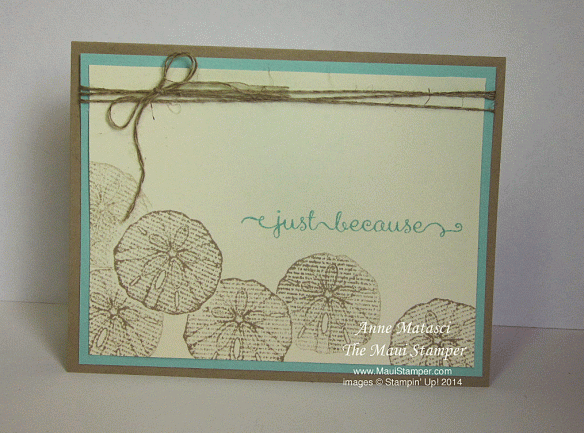 Maui Stamper Dozen Thoughts By the Seashore 