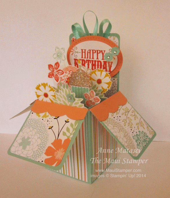 Maui Stamper Happy Birthday Glorious Card in a Box