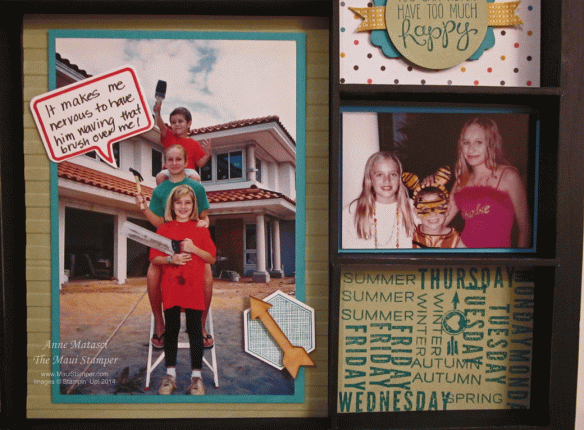 Maui Stamper Memory Keeping Project Life by Stampin' Up!