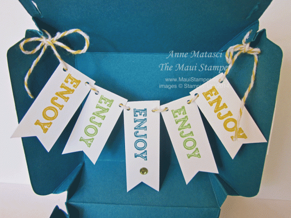 Maui Stamper RemARKable Blog Tour Birthday Burger Box