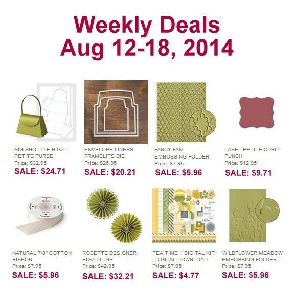 Maui Stamper Weekly Deals August 12-18, 2014