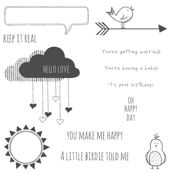 Maui Stamper Hello Love Host Stamp Set