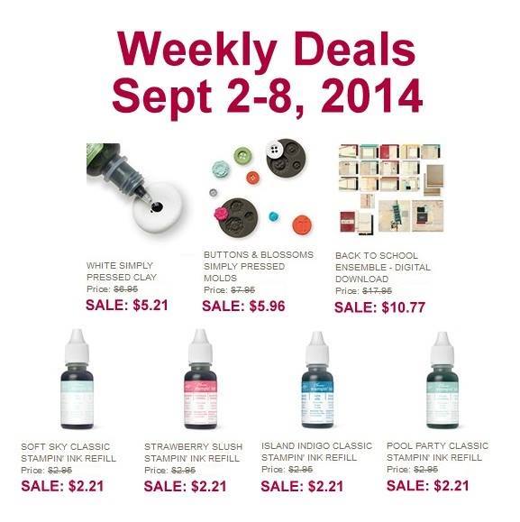 Maui Stamper Weekly Deals September 2-8 2014