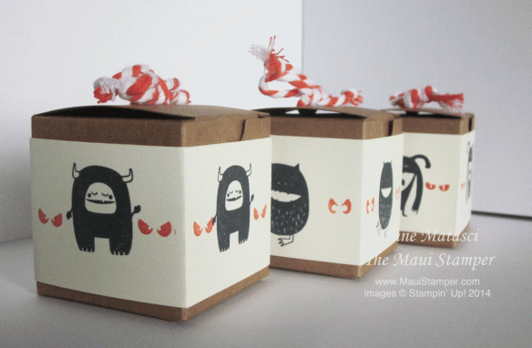 Maui Stamper Freakie Friends Tiny Treat Box