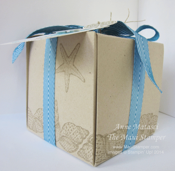 Maui Stamper By the Seashore Box Punch Board
