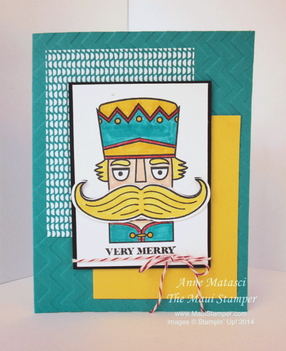 Maui Stamper RemARKAble Pinworthy Tour Santa Stache