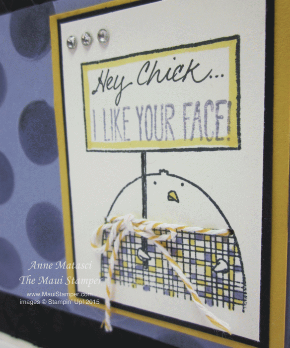 Maui Stamper Cheerful Critters I Like Your Face