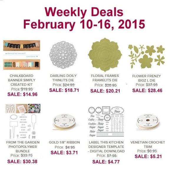Maui Stamper Weekly Deals February 10-16 2015