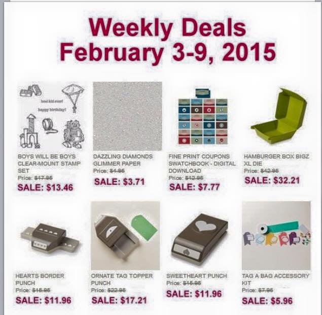 Maui Stamper Weekly Deals February 3-9, 2015