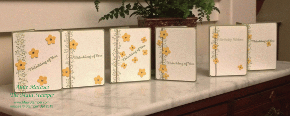 Maui Stamper Bordering Blooms Thanks