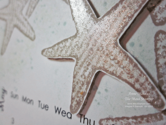 Maui Stamper May 2015 Easel Calendar