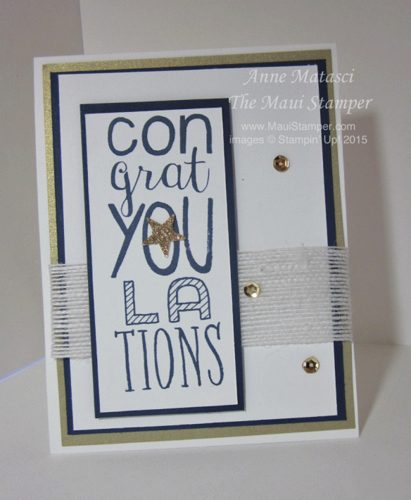 Maui Stamper Con-grat-YOU-lations