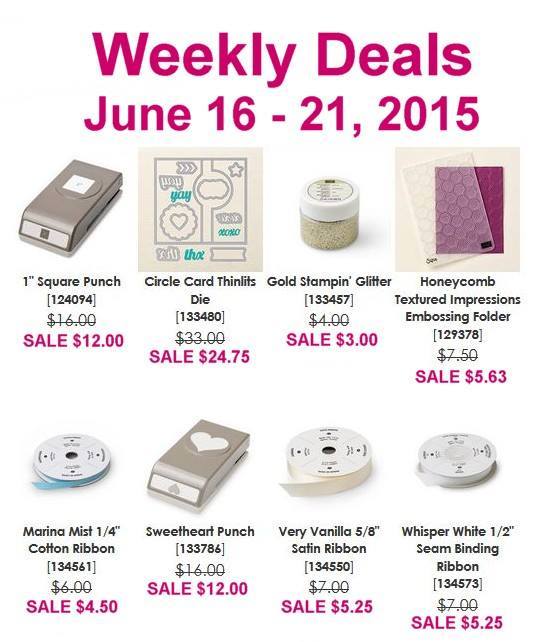 Maui Stamper Weekly Deals June 16-21 2015