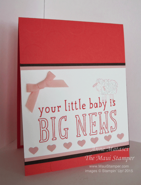 Maui Stamper Big News Barnyard Babies