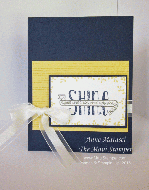 Maui Stamper Shine Like Stars