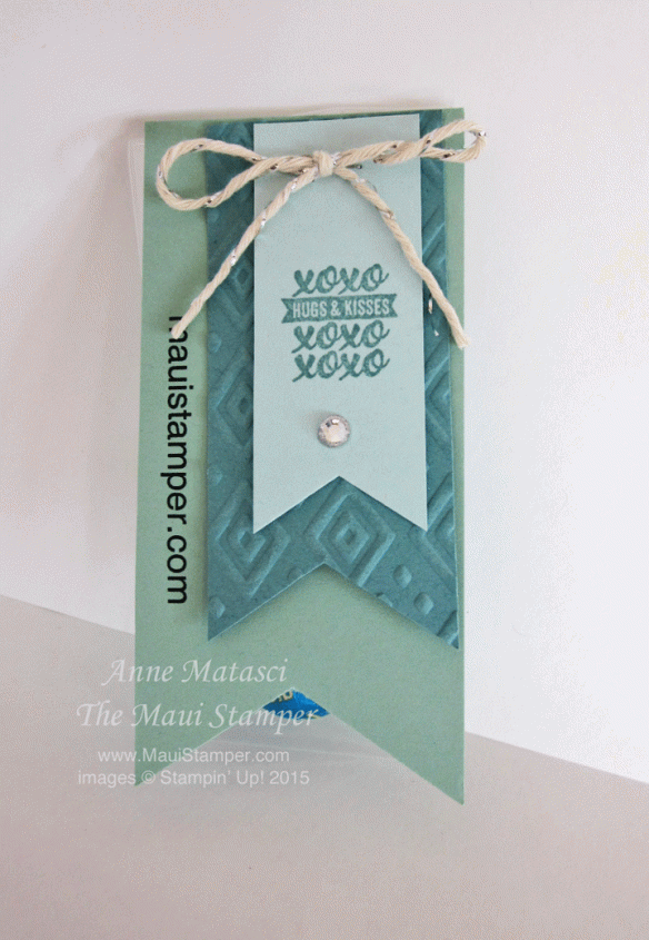 Maui Stamper Macnut Kisses XOXO
