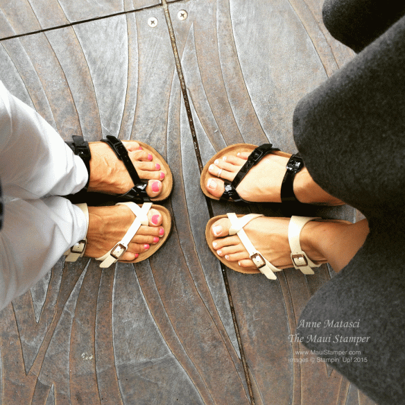 Maui Stamper Convention Anticipation Birkenstock Sisters