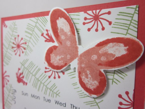 Maui Stamper DIY Easel Calendar July 2016