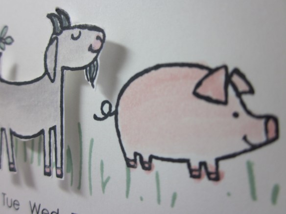 Maui Stamper DIY Easel Calendar August 2016