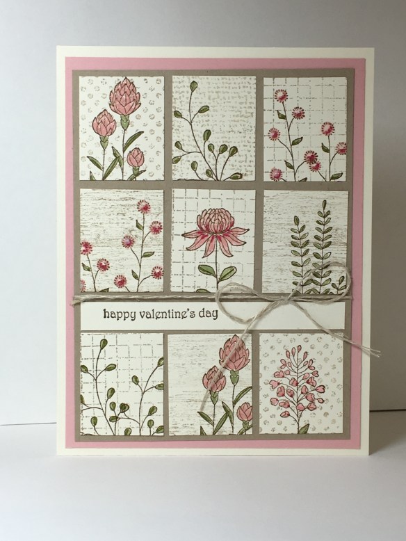 Maui Stamper Flowering Fields in Blushing Bride