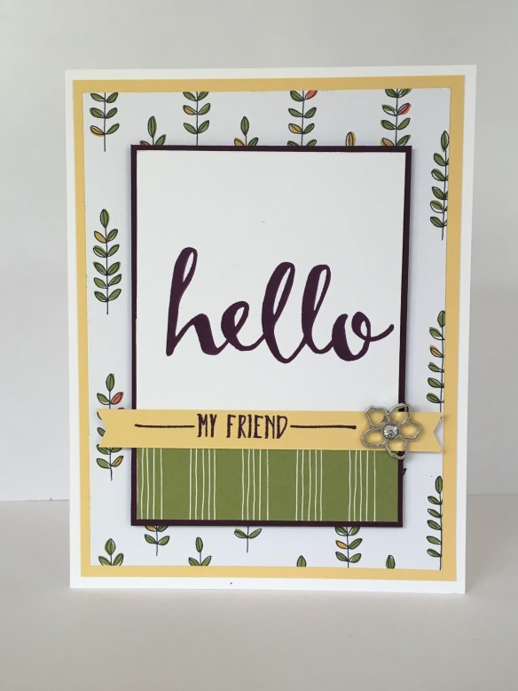 Maui Stamper Hello My Friend