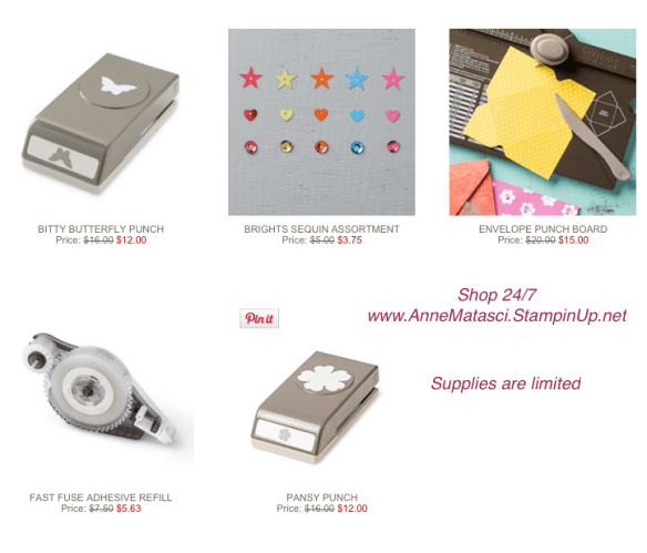 Maui Stamper Stampin' Up! Weekly Deals February 16-22, 2016