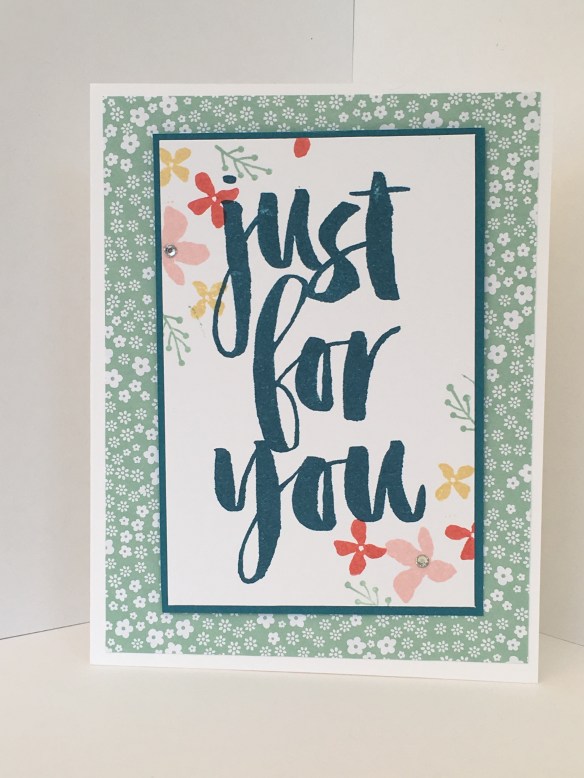 Maui Stamper Just for You Sale-a-bration 2016