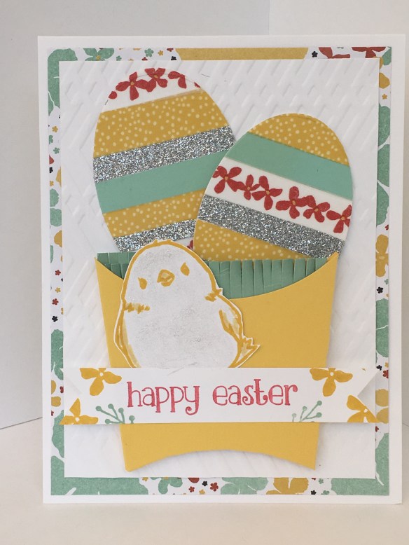 Maui Stamper Washi Easter Eggs Happy Easter Chick