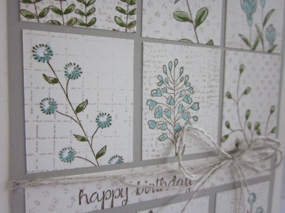 Maui Stamper Flowering Fields Tile card