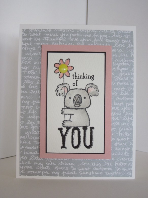 Maui Stamper Thinking of You Koala