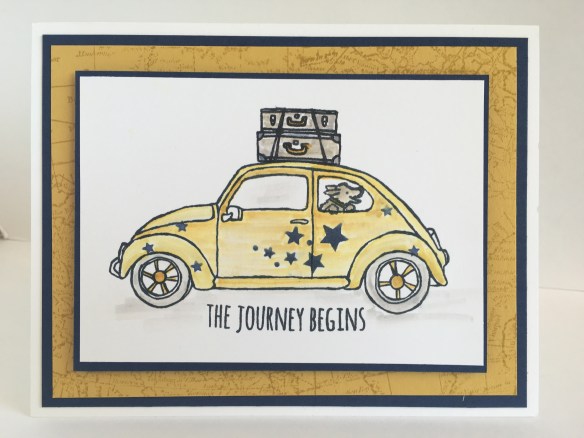 Maui Stamper Beautiful Ride The Journey Begins