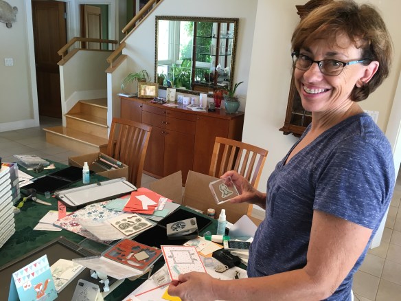 Maui Stamper Craftin with my Bestie Love You Lots