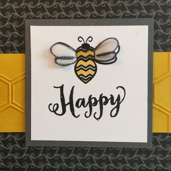 Maui Stamper Bee Happy Bee Grateful Bee You