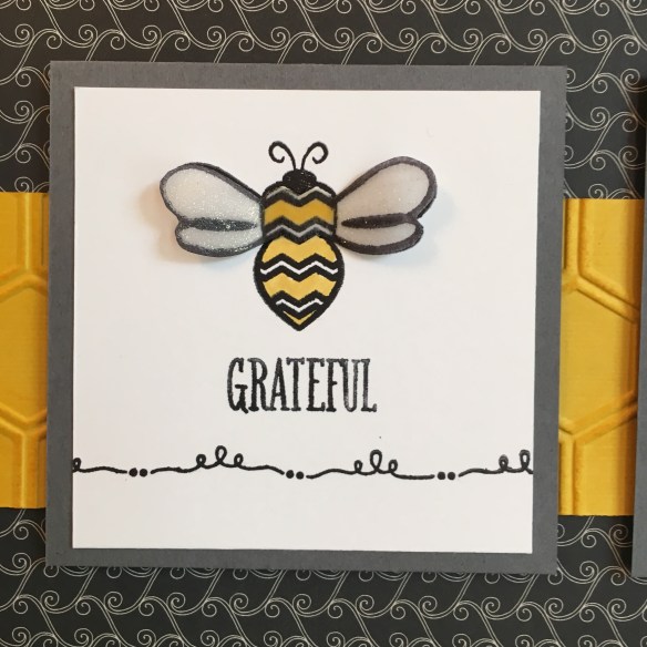 Maui Stamper Bee Happy Bee Grateful Bee You