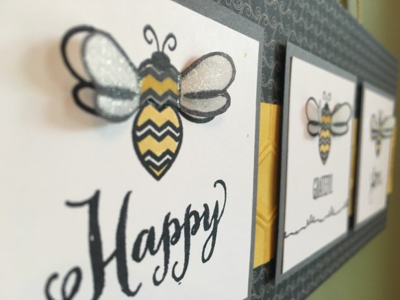 Maui Stamper Bee Happy Bee Grateful Bee You