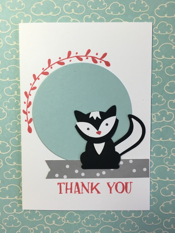 Maui Stamper Foxy Friends Thank You