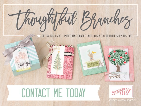 Maui Stamper Thoughtful Branches and Beautiful Branches Bundle from Stampin' Up!